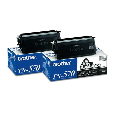 Brother TN570 High Yield Toner Cartridge (6,700 Yield) 2-Pack, SAVE MONEY WHEN BUYING TWO!!