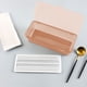 thumbnail image 5 of Caja para palillos,organizador de cubiertos con tapa abatible y drenaje,jaula para palillos para almacenamiento a prueba de hollín,soporte para cucharas,cuchillos y tenedores de cocina,, 5 of 6