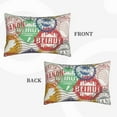 thumbnail image 4 of Haiem Pillowcase for Hair and Skin Queen - Travel Stamp Printed Soft Pillowcase with Envelope Closure-16"x24", 4 of 9
