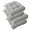 Light Grey, variant on Chair Cushions for Dining Chairs Set of 4 Office Chair Cushion 18x18x3 Inches Kitchen Chair Pads Soft and Comfortable Seat Cushion with Ties and Non Slip Backing, Coffee