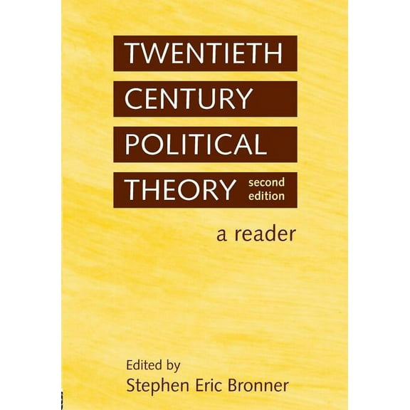 Twentieth Century Political Theory: A Reader, (Paperback)