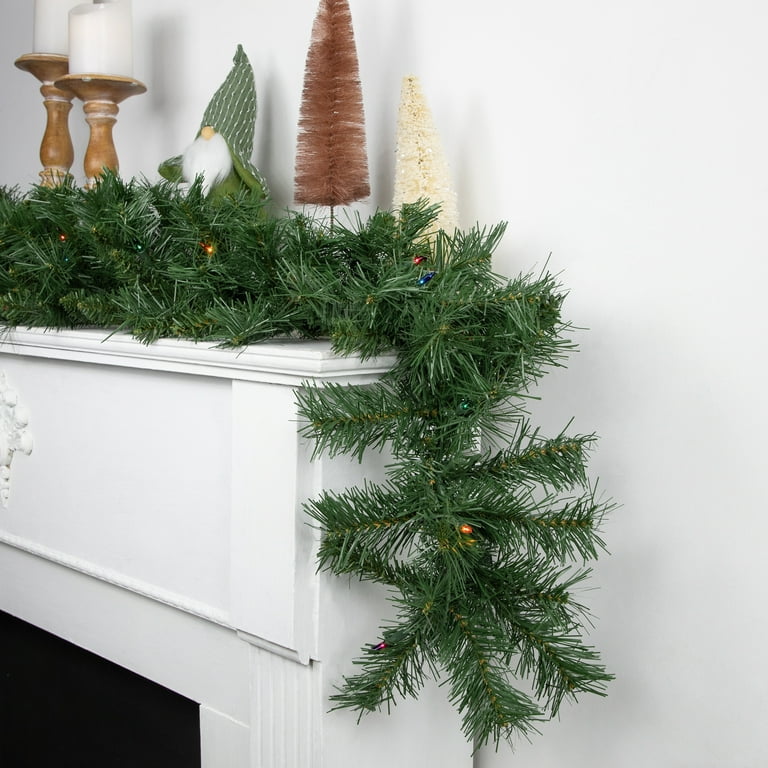Northlight 9' x 10 Pre-lit White Mixed Pine Artificial Christmas