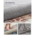 thumbnail image 2 of SONGMICS HOME Area Rug, 5x7 ft Rug for Bedroom, Non-Slip Carpet, Traditional Vintage Style, Home Decor, for Living Room, Kitchen, Entryway, Dining Room, Machine Washable, Teal Blue UTAR036Q01, 2 of 7