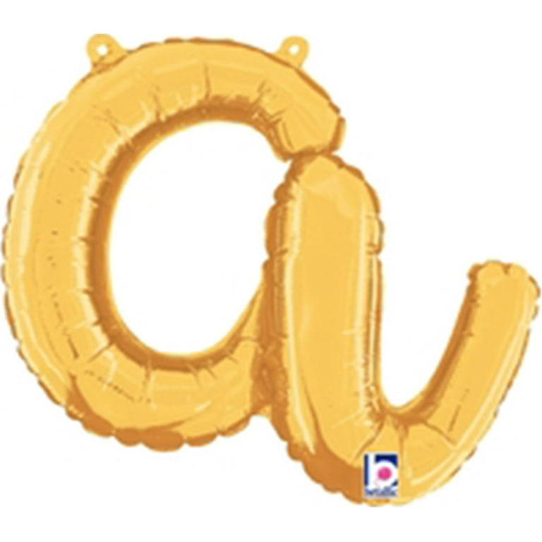 Foil Air Filled Letter Balloons Foil Air Filled Letter Balloons
