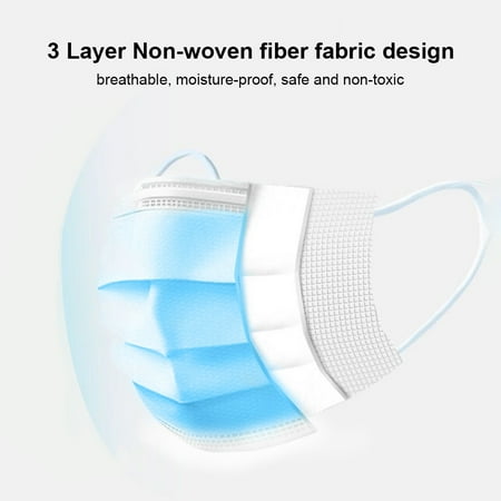 Download Face Mask Disposable Mask Breathable Mouth Mask 50pcs Walmart Canada PSD Mockup Templates