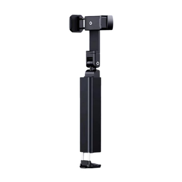 Avión del teléfono soporte de 360 grados Rotación Portable Portable Phone Stand Plegable para el escritorio Volando el viaje al aire libre Negro