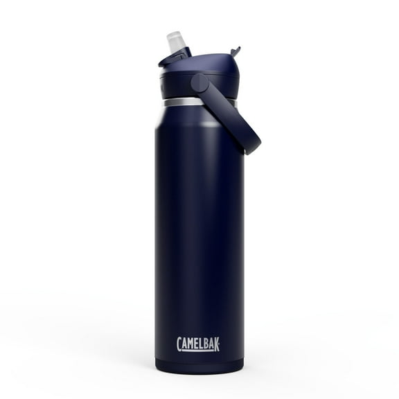 CamelBak Thrive™ Flip Straw Insulated Stainless Steel Water Bottle, 32oz, Navy