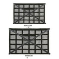 thumbnail image 2 of Filet de Cargaison en Polyester pour Plafond de Voiture, Rectangulaire Interne pour Voiture, Fermeture Éclair de Remplacement, Collation, Bouteille d'Eau, Rangement, Organisation, Organisateur en Maille 80x55 cm, 2 of 9