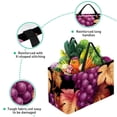 thumbnail image 3 of Grape Large Oxford Cloth Grocery Baskets: Foldable Toy Basket, Storage Bag, Easter Basket, 3 of 7
