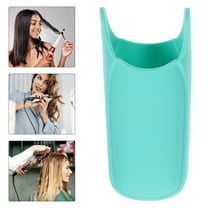 OUNONA Hair Iron Protective Silicone Sleeve Holder for Curling Iron and Straightener Light Green