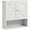 White#6, variant on Living Room Cabinets HOMCOM Retro Wine Cabinet for 6 Bottles, Wine Rack Sideboard Serving Bar with Glass Holders and 1 Drawer, Brown,Metal Cabinets