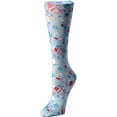 thumbnail image 1 of Cutieful Therapeutic Graduated 8-15 mmHg Compression Socks - Christmas, 1 of 3