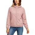 thumbnail image 7 of Lmueinov Womens UPF Hooded Sun Protection Jacket Plus Size Windbreaker Zip Up Lightweight Sun Shirt Long Sleeve Casual Outdoor Coat with Pockets S-4XL, 7 of 7