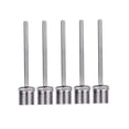 thumbnail image 1 of 5pcs Inflating Needles Football Basketball Air Pump Nozzle Pins Stainless Steel Air Needles New, 1 of 1