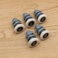 thumbnail image 3 of GOOHOCHY 10 Pcs Roue de Porte en Métal Multi pour Protection de Porte en Verre, 3 of 4