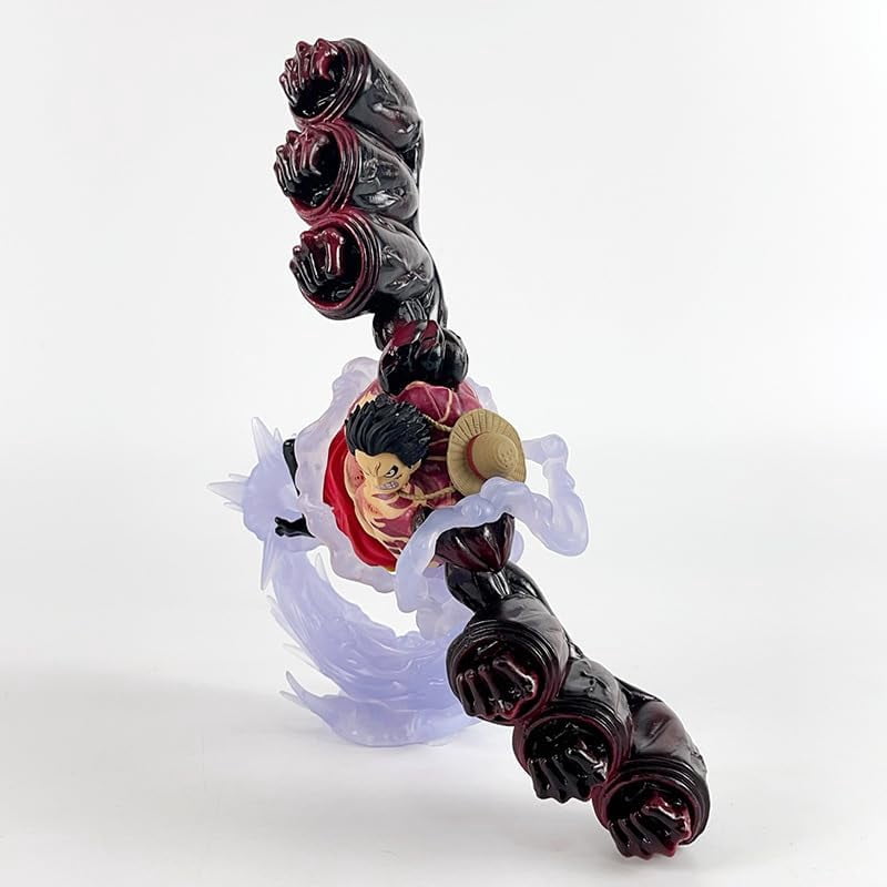 Newly Roronoa Zoro Figure Monkey D. Luffy Figure Edward Newlygate Figure Fighting Anime Figures 19cm/7.5inch Handmade PVC Manga Craft Gift (Luffy)