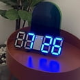 Bluethy Alarm Clock Luminous Brightness Adjustment 12/24 Hour Display