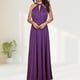 thumbnail image 5 of Vestidos de Fiesta Elegantes de mujer sin espalda vestido de fiesta de dama de honor a la moda Cgtredaw Púrpura T S para Mujer, 5 of 8