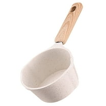 LEORX 1Pack Small Pots For Cooking Nonstick Coating With Thick