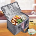 thumbnail image 2 of Insulated Lunch Bag, Thermal Food Bag Portable  For Picnic Camping, 2 of 8