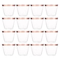 thumbnail image 3 of Yuanmiaoke 25pcs Rose Gold Plastic Party Cups Disposable Cups Picnic Drinking Mugs Party Supplies for Wedding Birthday, 3 of 10