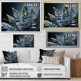 thumbnail image 4 of Designart "Green Glory Of Fern Fronds I" Plants Floater Framed Canvas Wall Art, 4 of 5