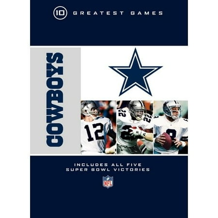 NFL: Greatest Games Series - Dallas Cowboys 10 Greatest Games (Full Frame)