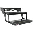 thumbnail image 4 of Lippert Components Entry Step 372261 Series 32; Double Electric Folding Step; 24 Inch Tread Width x 9 Inch Depth; With 7 Inch Rise; Up To 300 Pound Weight Capacity; Powder Coated/Heavy Gauge Steel, 4 of 5