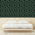 thumbnail image 3 of Ambesonne Botanical Peel & Stick Wallpaper for Home, Falling Leaves Summer, 13"x72", Jade Green Grey Black, 3 of 5