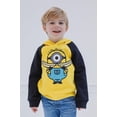thumbnail image 4 of Sudadera con Capucha de Forro Polar Amarilla para Niños Pequeños de Minions de Mi Villano Favorito 2T, 4 of 6
