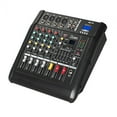 thumbnail image 4 of DJ Au-dio Mixer Amplifier DJ Controller Sound Mixer 600wx2 16 Bit DSP Effect 4 Channel for Party Performance Computer Stage, 4 of 6