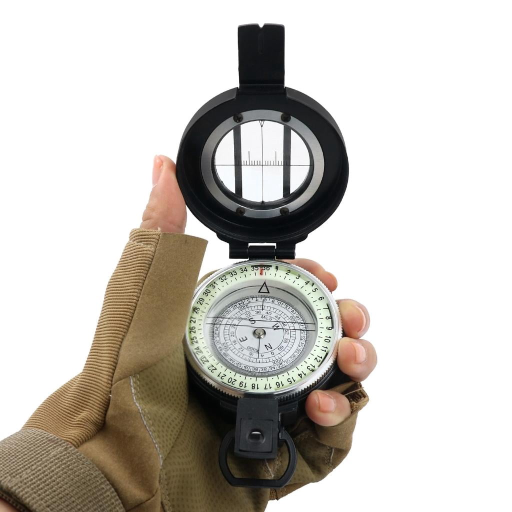 Vintage Pocket Compasses with Luminous Function Portable Compasses Navigation
