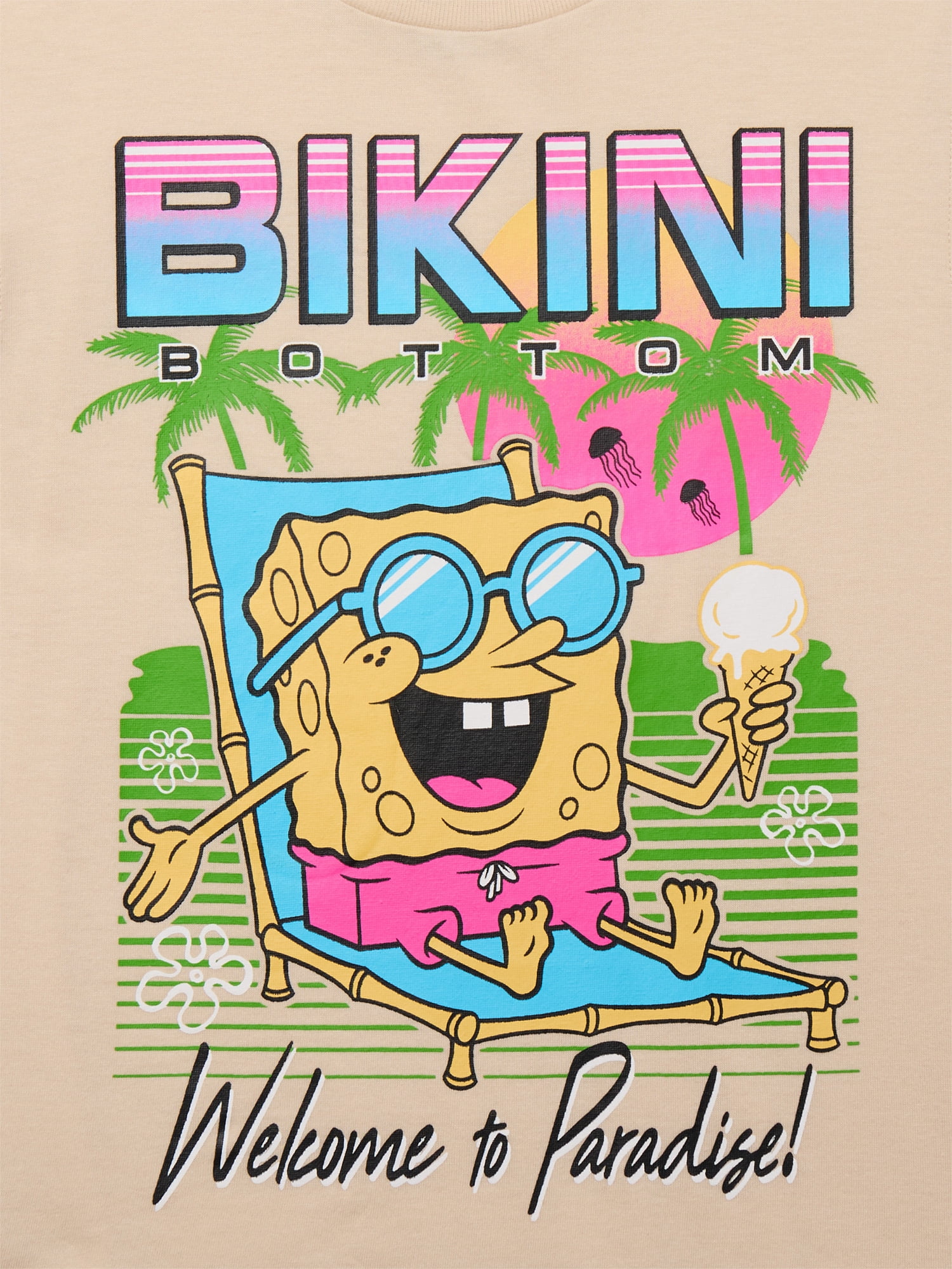 SpongeBob SquarePants Boys Graphic Print Tank Top, Sizes XS-XXL