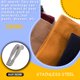 thumbnail image 4 of Sonducket 1 par de calcetines de invierno hasta el muslo, térmicos por encima de la rodilla, accesorios largos para mujer Medias Gris claro, 4 of 6