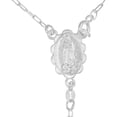 thumbnail image 5 of Rosario De Plata Ley 925 Con Bola Diamantada De 45 Cm, 5 of 5