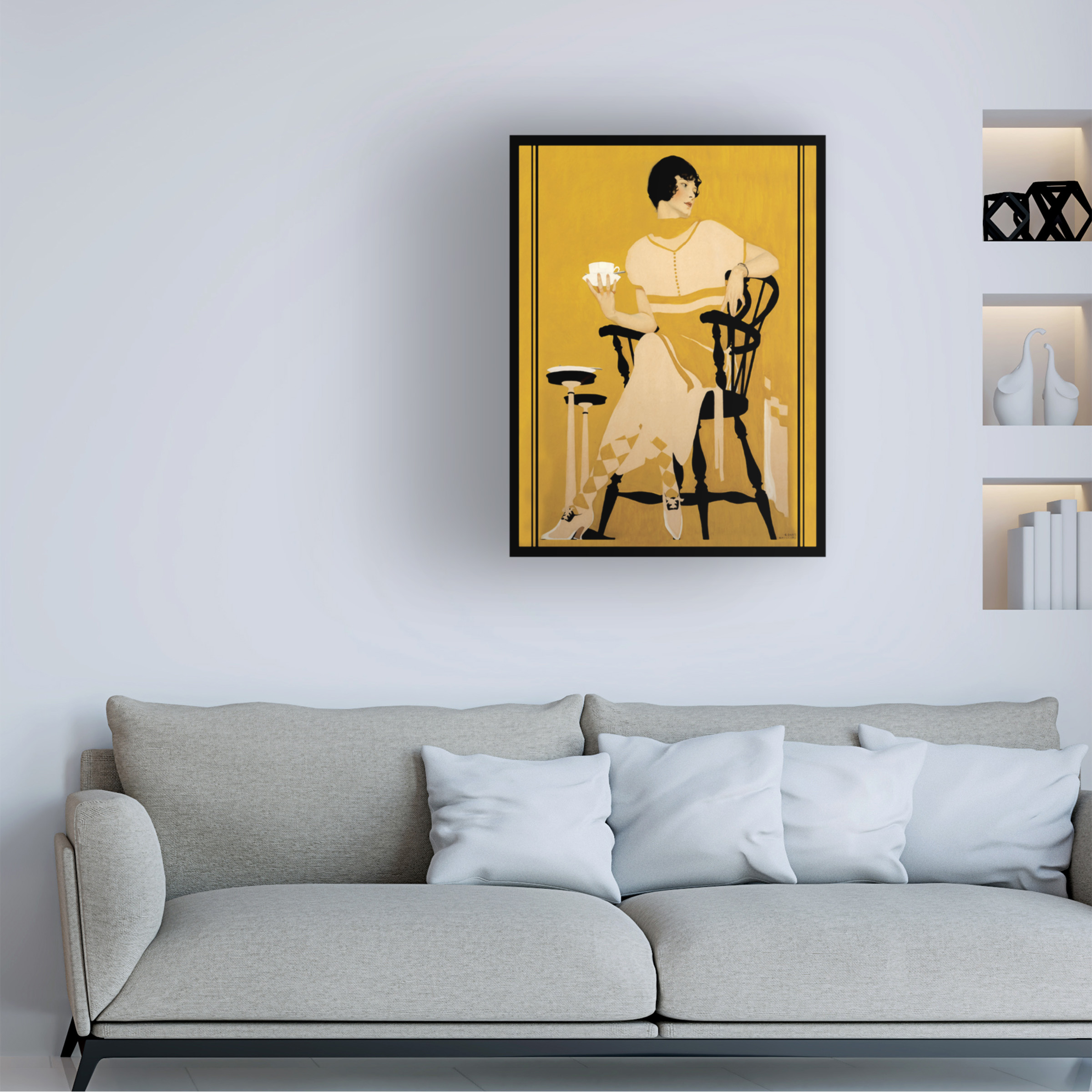 Trademark Fine Art 'Fashion Women 29' Canvas Art by Vintage Lavoie
