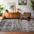 thumbnail image 3 of Qinaqin 8*10ft (244*305cm) 100% Polyester Rug 350Gsm Velvet cm de Anchoeight (Total About 1150Gsm) Pearl Cotton Tpr Anchoashed Folding Backing Carpet Som-Persia-Arbor Verde, 3 of 7