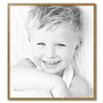 thumbnail image 2 of ArtToFrames 31" x 34" Gold Square with Beads Picture Frame, 31x34 inch Gold Wood Poster Frame (WOM-5020), 2 of 7