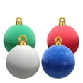 thumbnail image 3 of Tyidzon Inflatable Outdoor Holiday Yard Decorations Christmas Ball, 15.7 Inch Christmas Ball Ornaments Outdoor Large Xmas Blow Ball Decorations for Xmas Themed Holiday Party Ornaments, 3 of 4