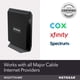 thumbnail image 3 of Reacondicionado Combinación de enrutador WiFi y módem por cable NETGEAR Nighthawk C7000, 3 of 6