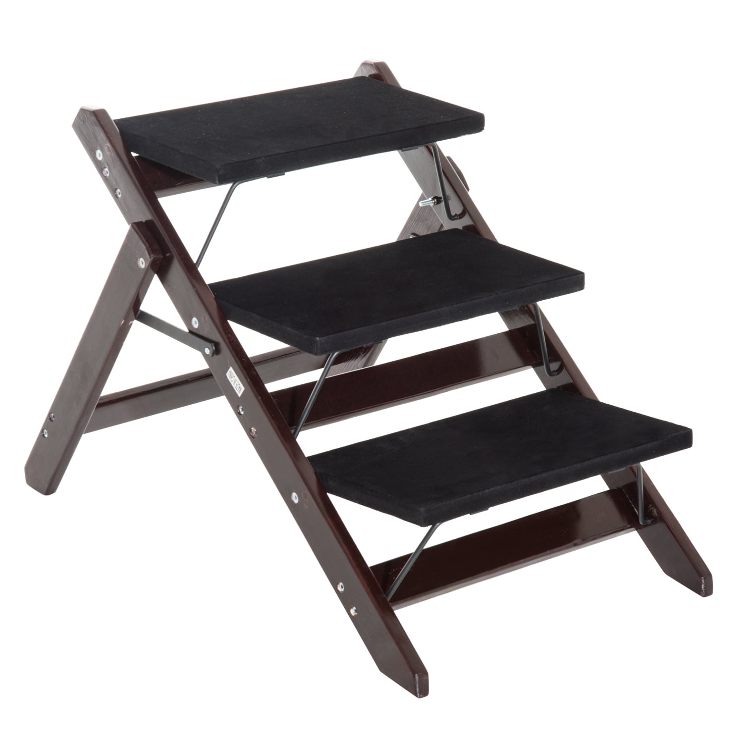 2in1 Convertible Folding 3Step Pet Dog Ramp Portable Couch Bed Stair