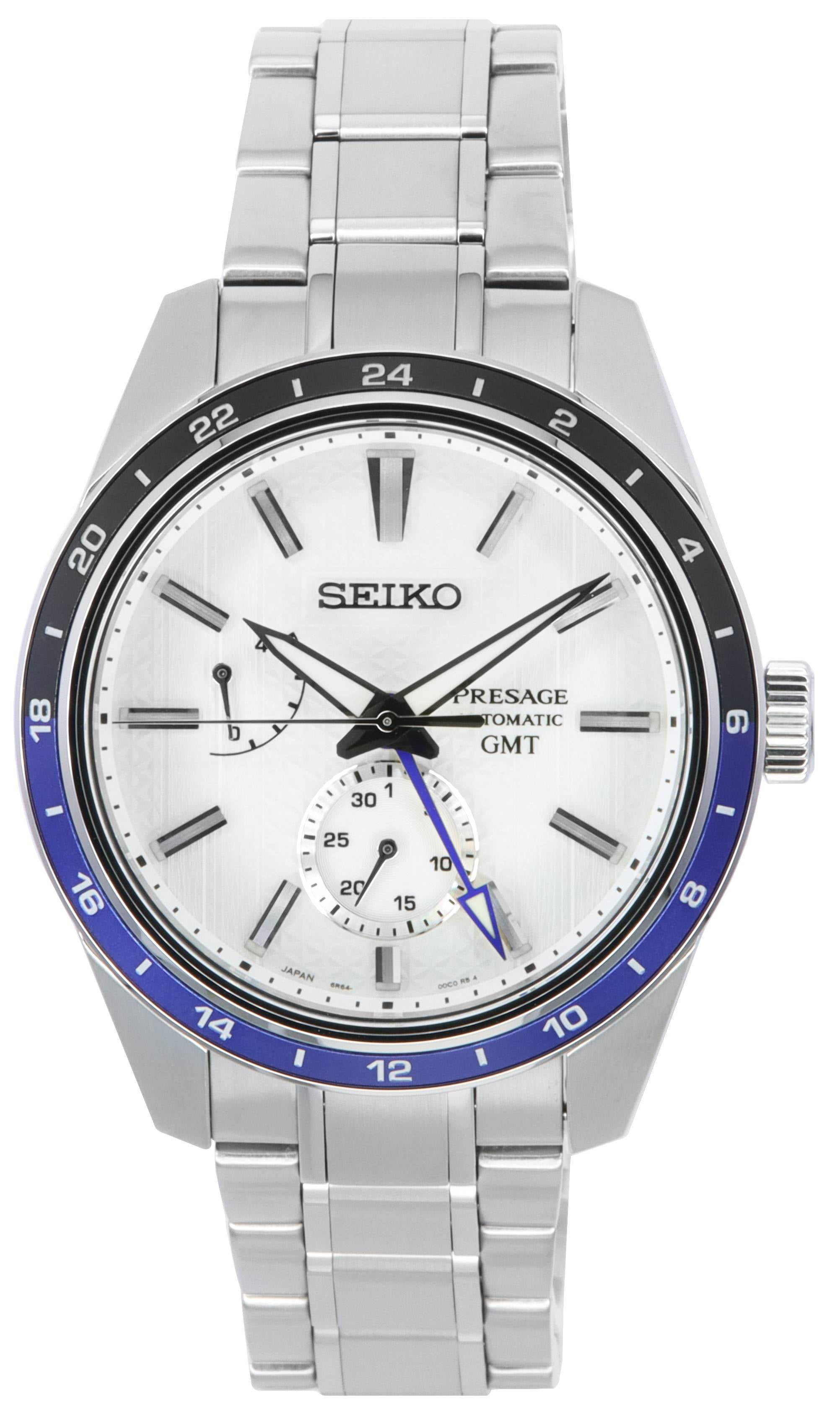 Seiko Presage Sharp Edged Series ZERO HALLIBURTON Limited Edition White  Dial Automatic SPB269 SPB269J1 SPB269J 100M Men's Watch 