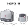 thumbnail image 4 of 2 Pieces of Portable First Aid Kit Waterproof Medical First Aid Kit Outdoor Acti, 4 of 5