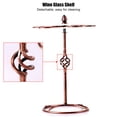 thumbnail image 3 of Soporte para copa de vino Organizador de copas de color bronce Estante colgante para copas Estante para copas ANGGREK Otros, 3 of 7