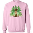 thumbnail image 2 of Inktastic Alaska Moose and Trees Adult Sweatshirt, 2 of 4