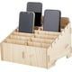 thumbnail image 1 of Organizador de madera para teléfono móvil con 14 compartimentos, multifuncional, de escritorio, 1 of 7