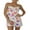 White, variant on LMLYSoH Women Sling Dress, Sleeveless Backless Sequined Flower Club Party One-Piece Dress