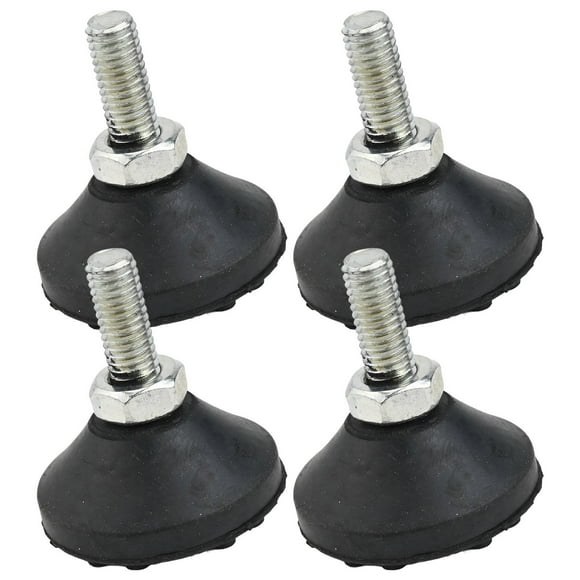 Yimiti 4Pc Leveling Screw Foot Pads Non-Slip For Exercise Bike Fitness Equipment