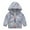 Gray, variant on Paokuoon Baby Outdoor Apparel Sun Protection for 4-12Y Kids Toddler Hooded Jacket Long Sleeve Rash Guard for Summer