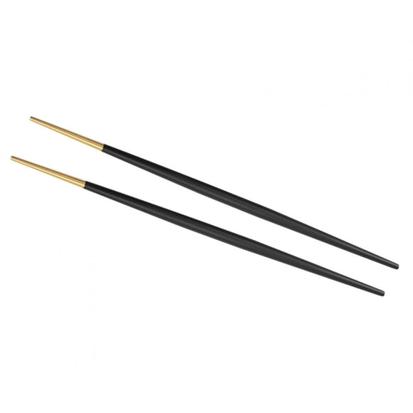 Palillos para sushi BuyWeek palillos de acero inoxidable 304 palillos dorados durabilidad probada en el tiempo